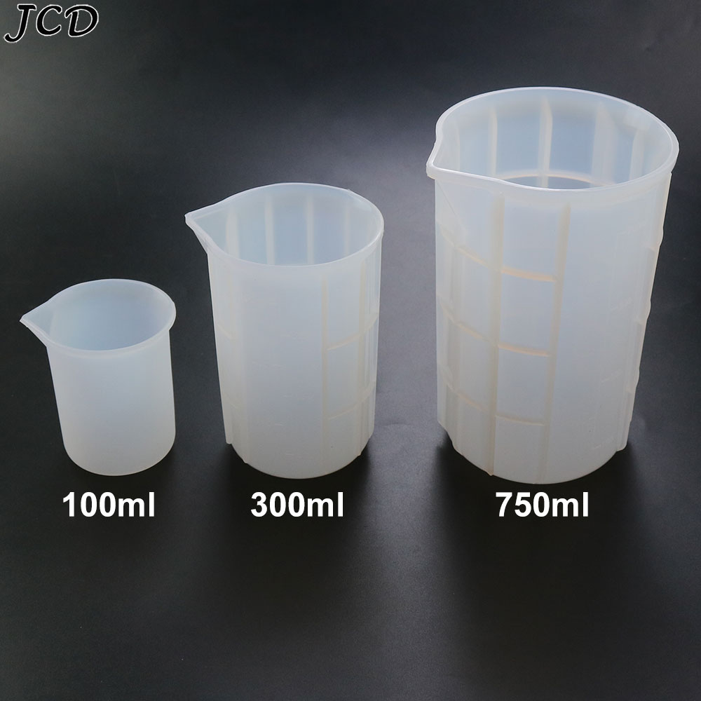 Candle Making Supplies Kit - JCD 100ML/300ML/750ML silikon ölçüm kabı ölçekli