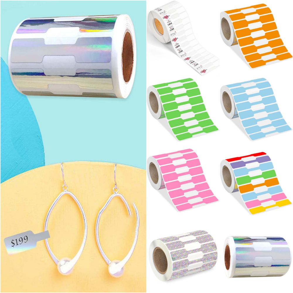 Kraft Hang Tag - 500 adet çok renkli takı fiyat
