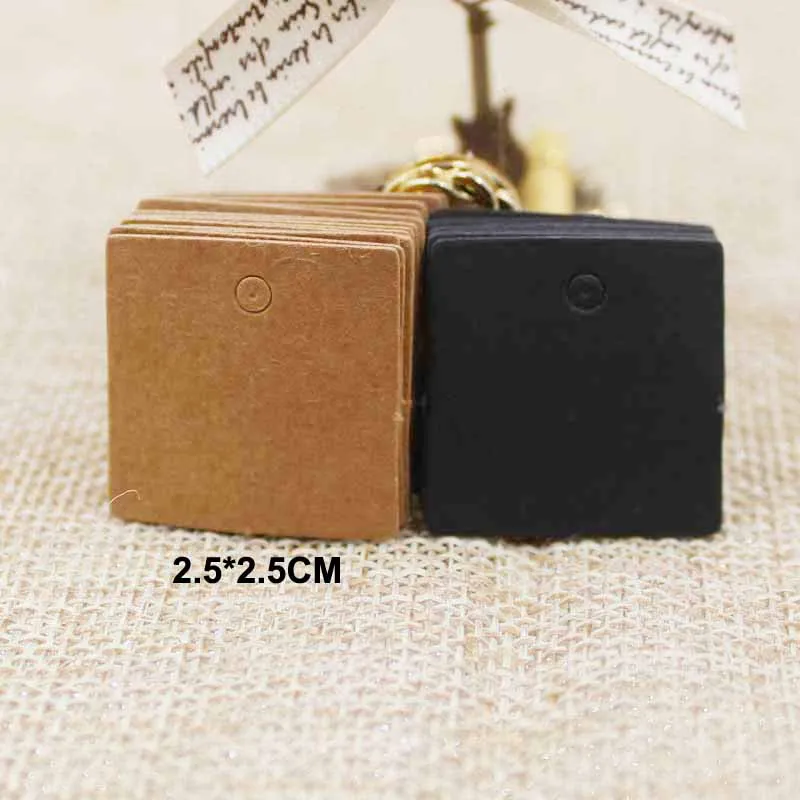 100 adet 2.5*2.5 cm Küçük Boy  - Kraft Hang Tag incelemesi ve fiyatı
