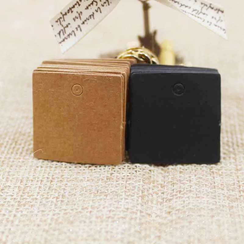 100 adet 2.5*2.5 cm Küçük Boy  - Kraft Hang Tag incelemesi ve fiyatı