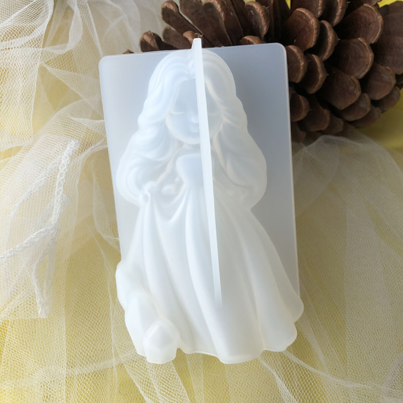 3D Sevimli Prenses Silikon Mum - Candle Souvenir incelemesi ve fiyatı