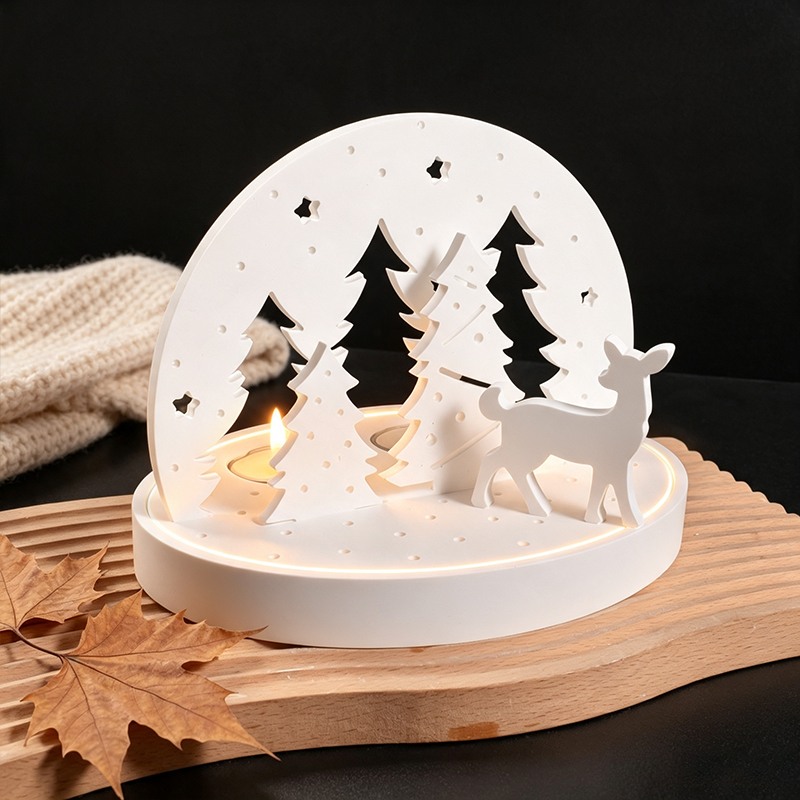 Noel Geyiği Tealight Mumluk Si - Candle Making Supplies Kit incelemesi ve fiyatı