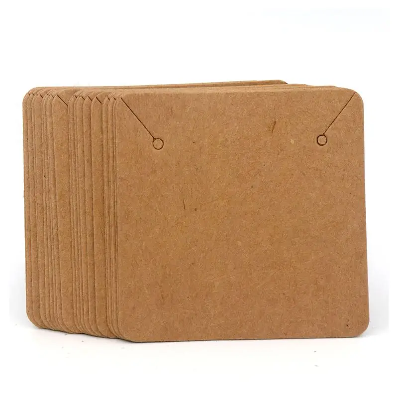 50 adet 5x5cm boş Kraft kağıt  - Kraft Hang Tag incelemesi ve fiyatı