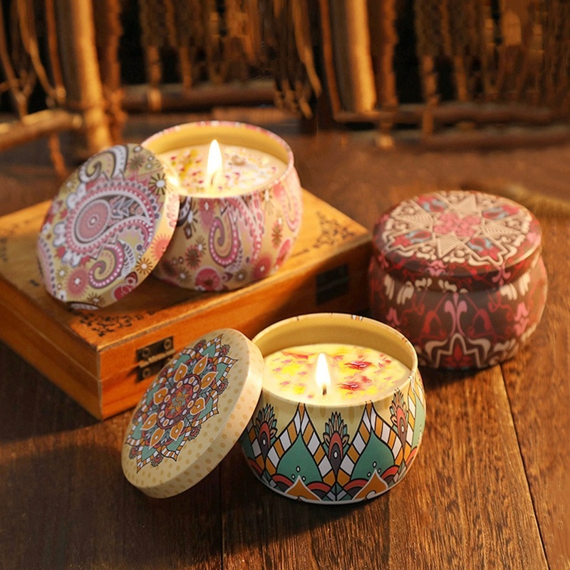 Kurutulmuş Çiçekli Dumansız Ko - Candle Souvenir incelemesi ve fiyatı