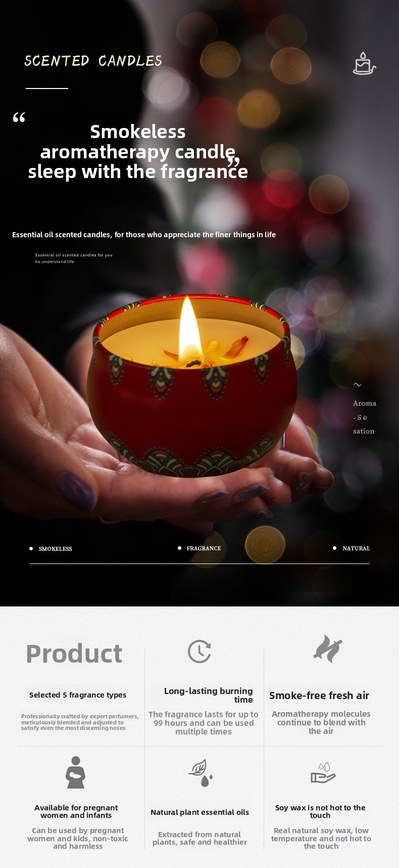 Kurutulmuş Çiçekli Dumansız Ko - Candle Souvenir incelemesi ve fiyatı