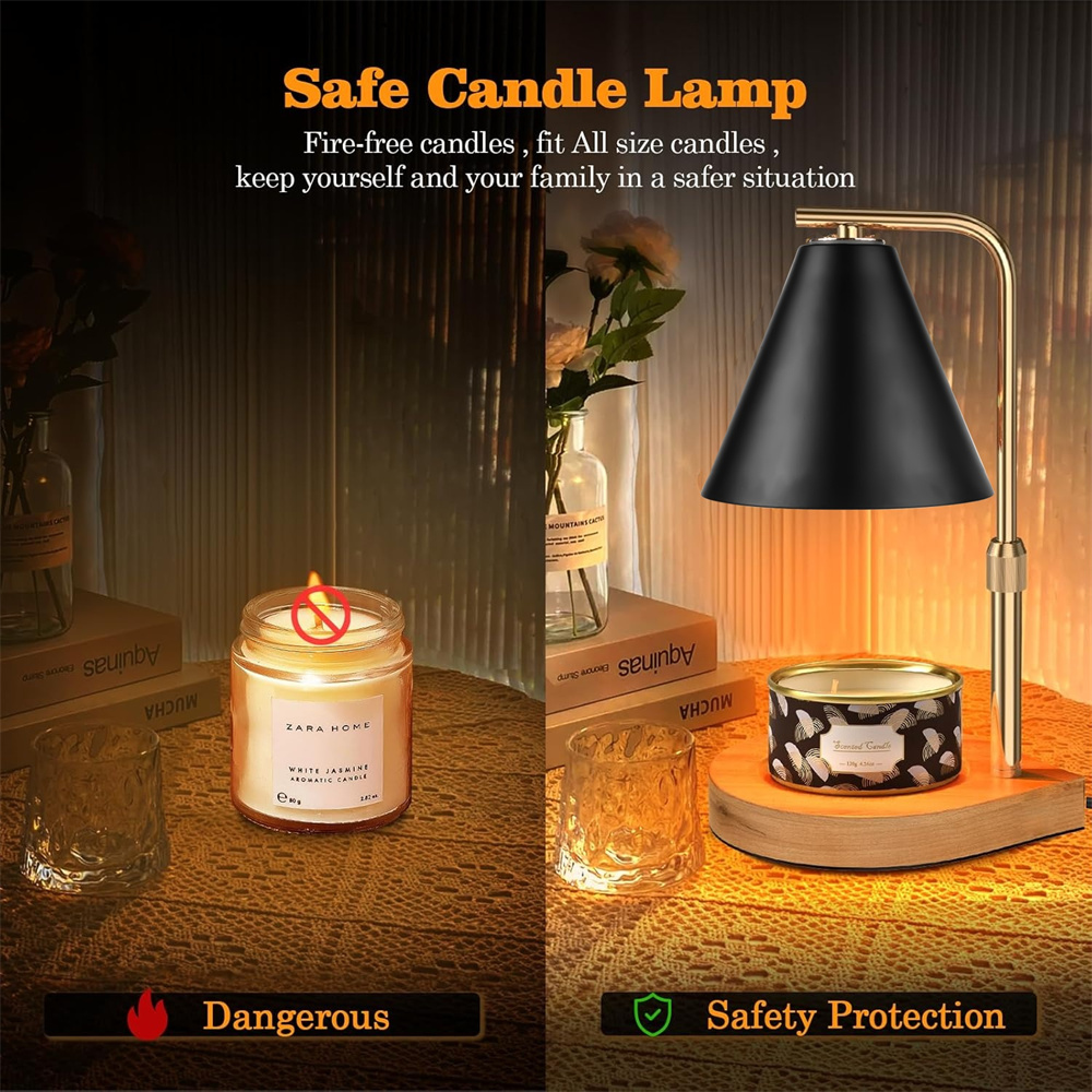 Siyah Mum Isıtıcı Lamba, Zaman - Candle Souvenir incelemesi ve fiyatı