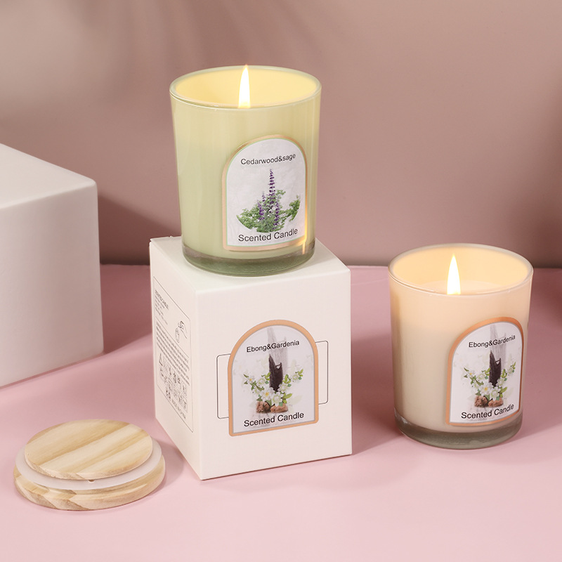 Ahşap kapaklı renkli cam kokul - Candle Souvenir incelemesi ve fiyatı