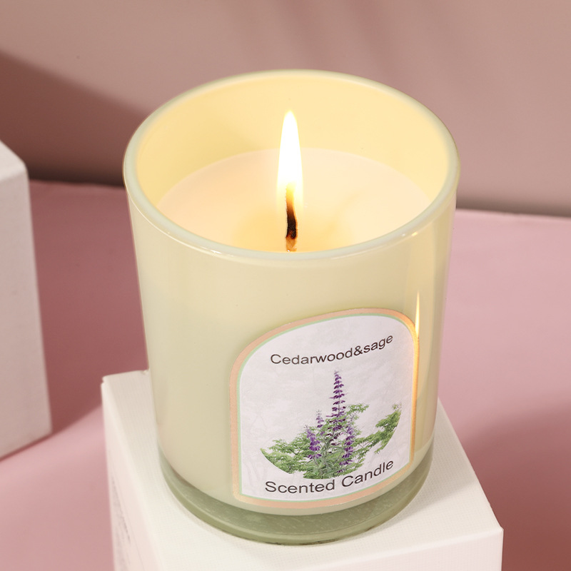 Ahşap kapaklı renkli cam kokul - Candle Souvenir incelemesi ve fiyatı