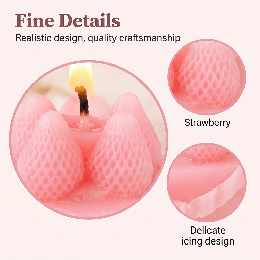 1 Adet Kek Şeklinde Kokulu Mum - Candle Souvenir incelemesi ve fiyatı