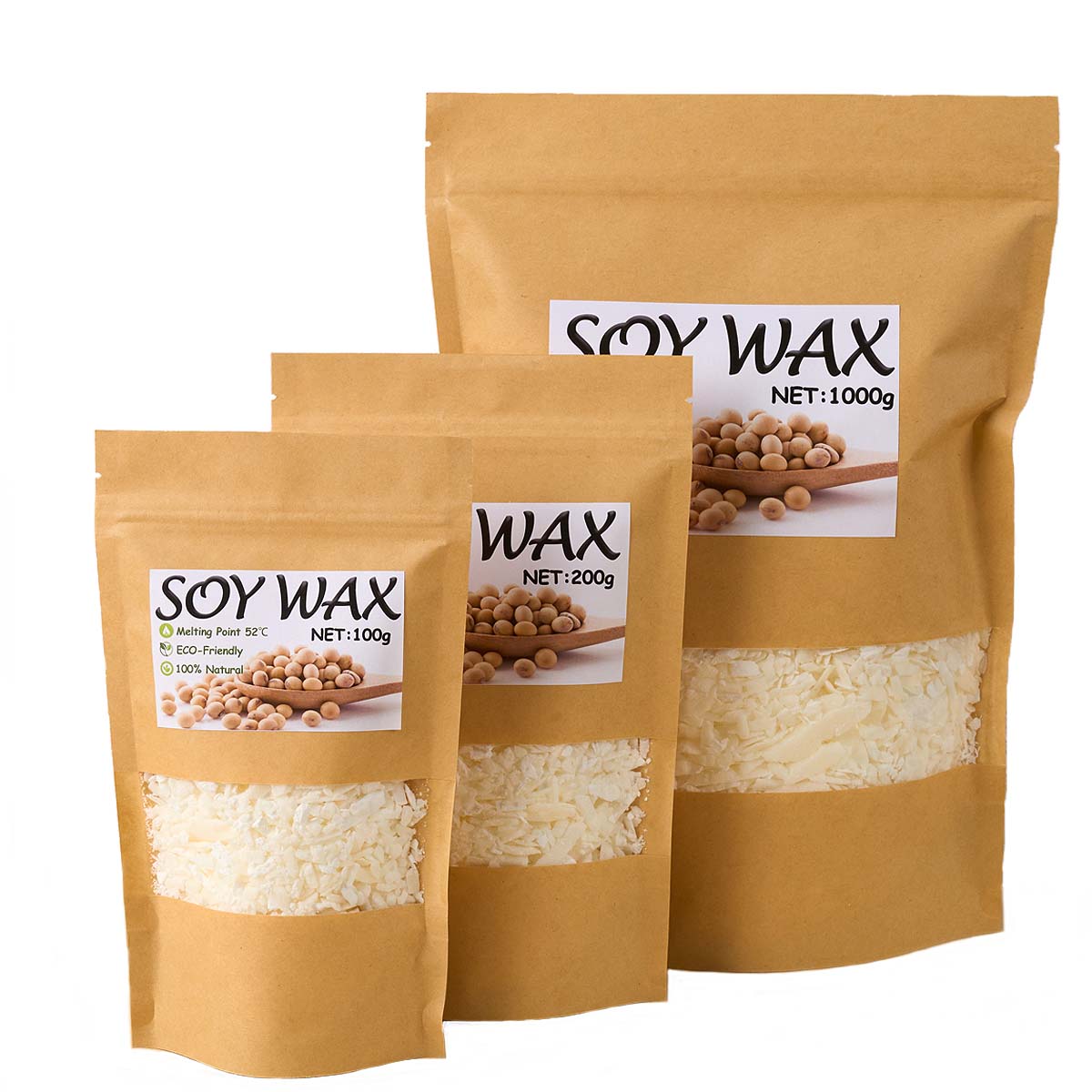 1 Pound Saf Beyaz Soya Balmumu - Candle Making Supplies Kit incelemesi ve fiyatı