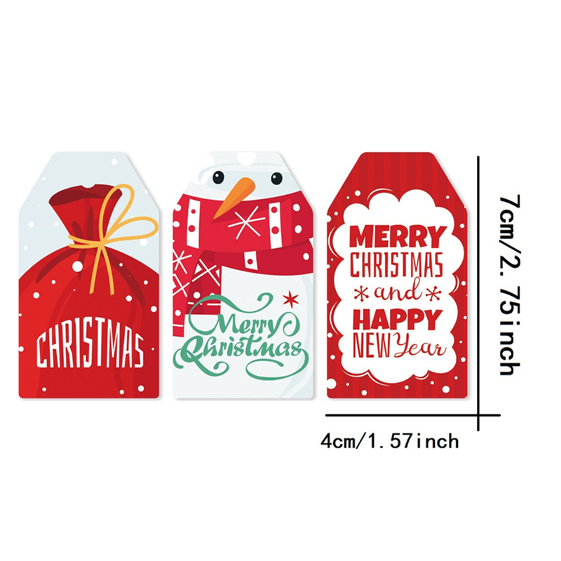 50 Adet Noel Kağıdı Hediye Eti - Kraft Hang Tag incelemesi ve fiyatı