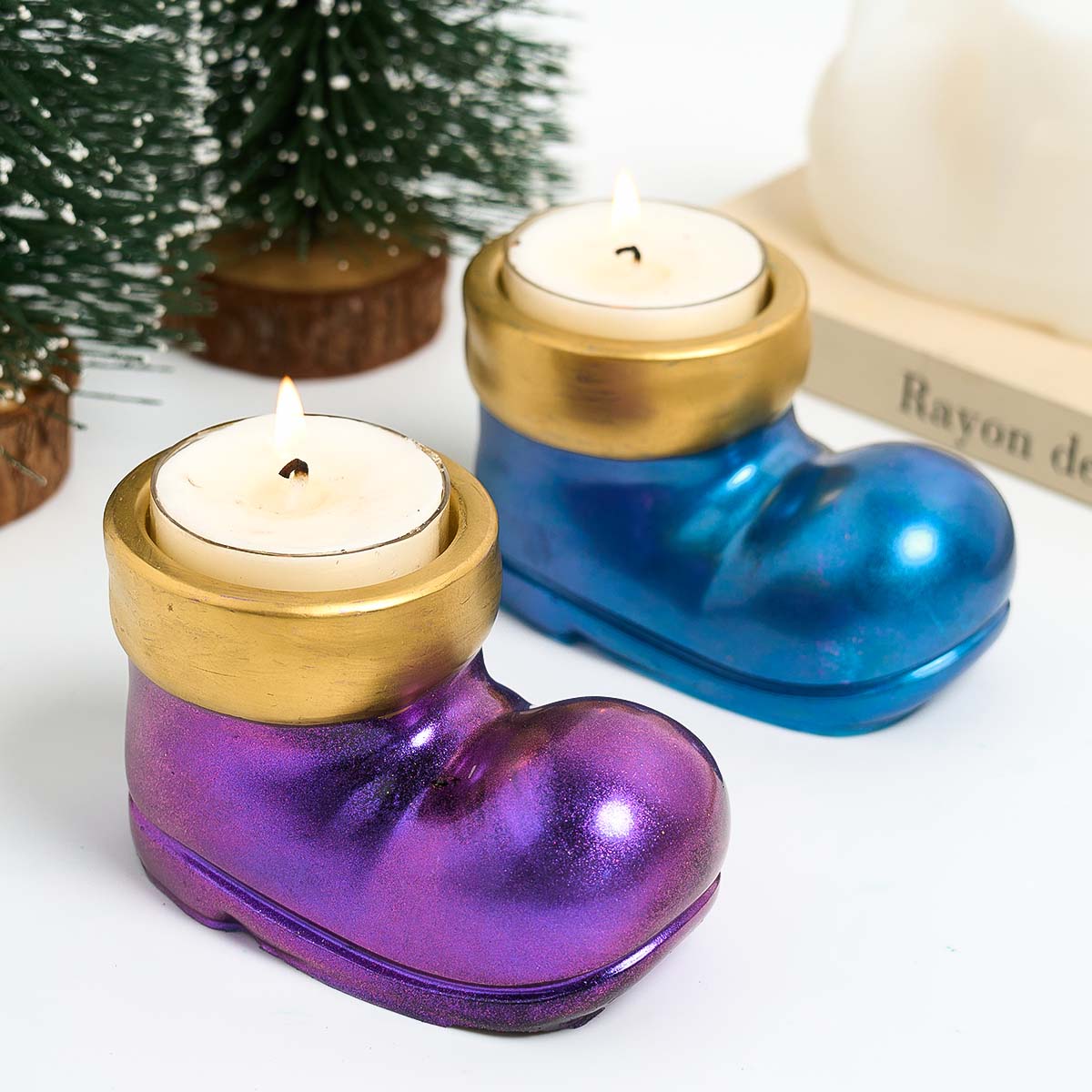Noel Çizmeler Ayakkabı Mumluk  - Candle Souvenir incelemesi ve fiyatı