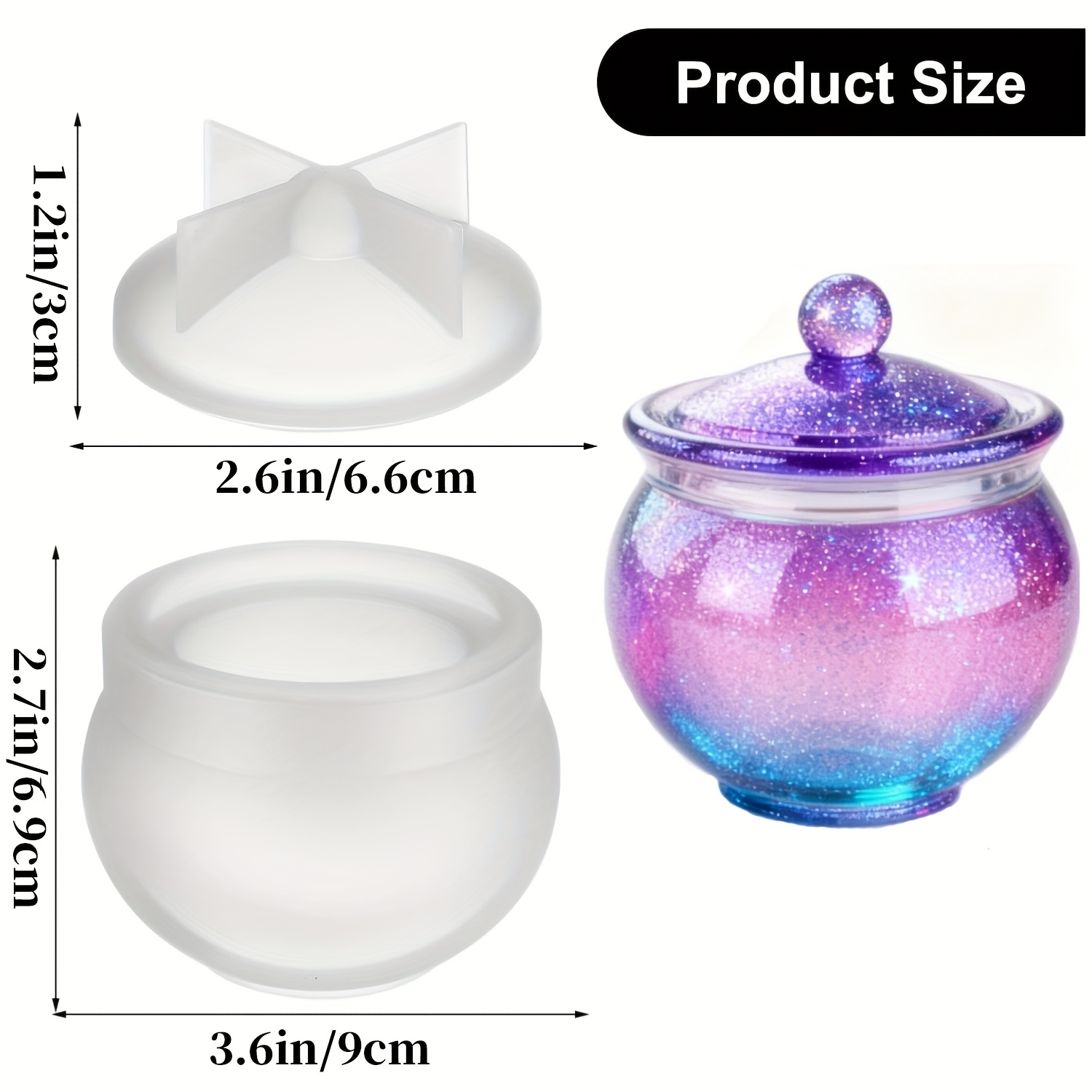 1 takım yuvarlak reçine kalıp  - Candle Souvenir incelemesi ve fiyatı